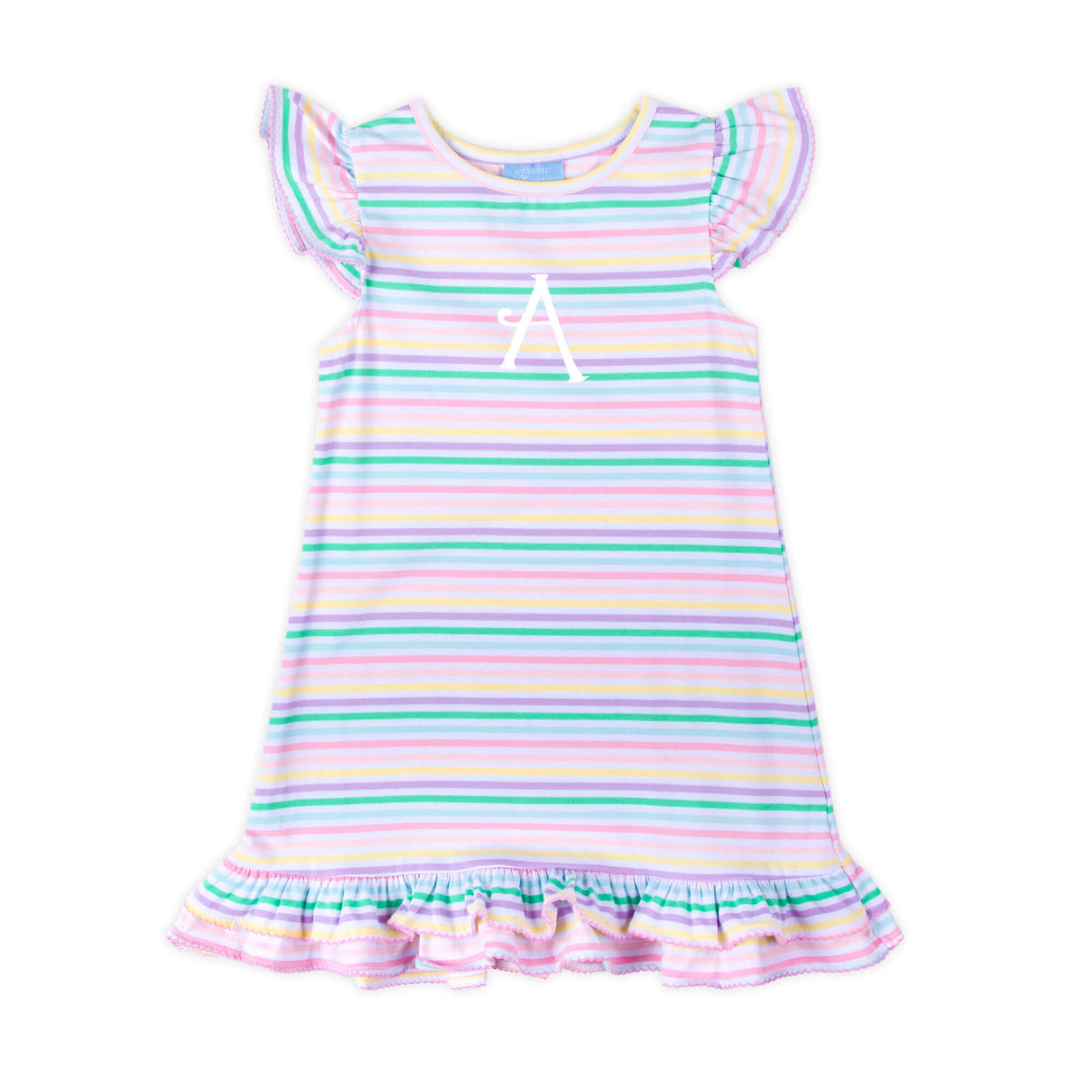 Pastel Pink Stripe Milly Dress