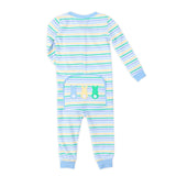 Peeps Pastel Blue Stripe Zip Sleeper