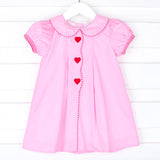 Valentine Hearts Pink Jane Dress