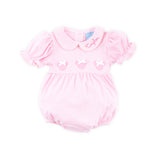 Mouse Ears Pink Stripe Riley Bubble