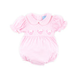 Mouse Ears Pink Stripe Riley Bubble