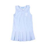 Light Blue Stripe Tennis Dress