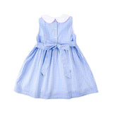 Light Blue Gingham Heidi Dress