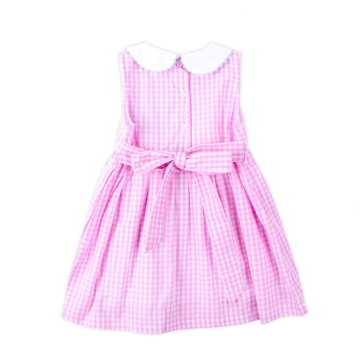 Light Pink Gingham Heidi Dress