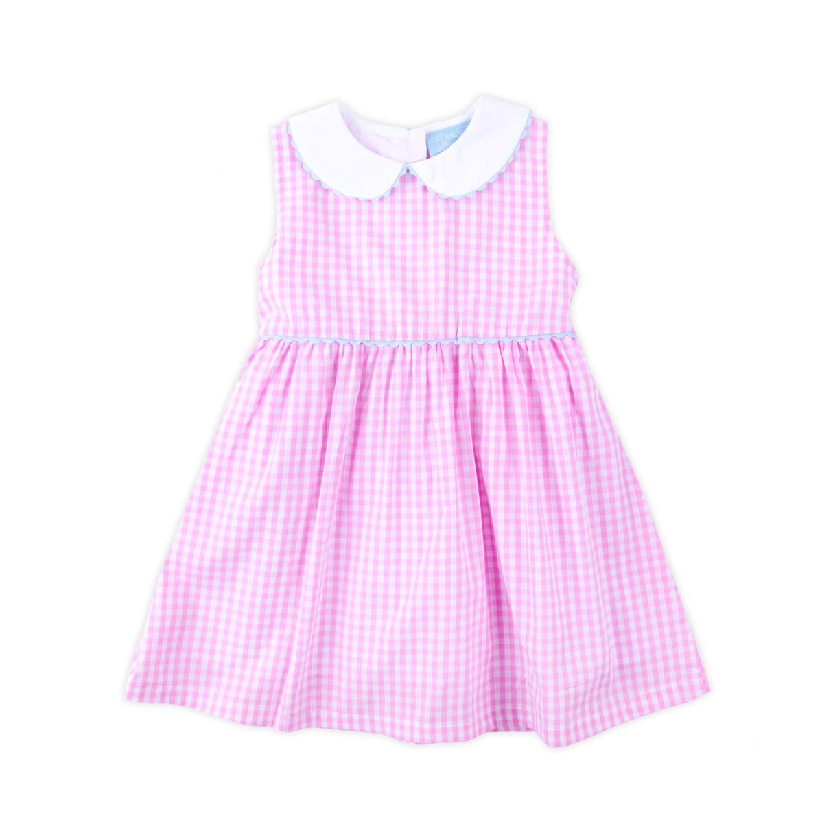 Light Pink Gingham Heidi Dress