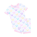 Pastel Mouse Ears Short Pajamas