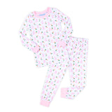 Bunnies & Carrots Pink Pajamas