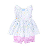 Storybook Rabbit Pink Alice Bloomer Set