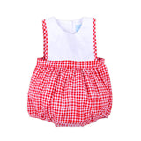 Red Gingham Bib Bubble