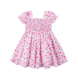 Rose Garden Floral Smocked Hannah Dress