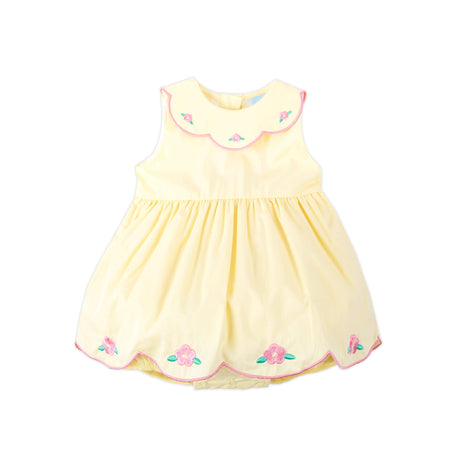 Simply Spring Flowers Yellow Lena Skirt Bubble