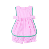 Pink Gingham Lucia Bloomer Set