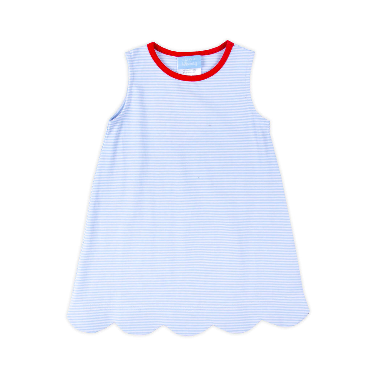 Light Blue Stripe Liv Dress