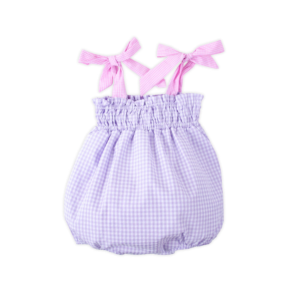 Purple Gingham Aurora Bubble