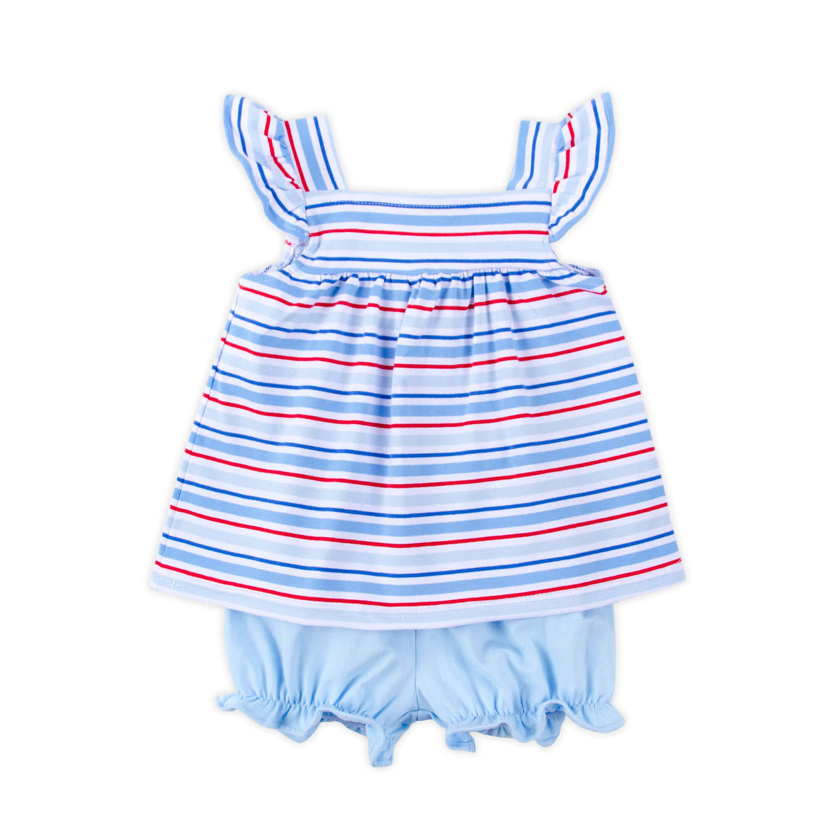 Patriotic Play Red & Blue Stripe Amy Bloomer Set