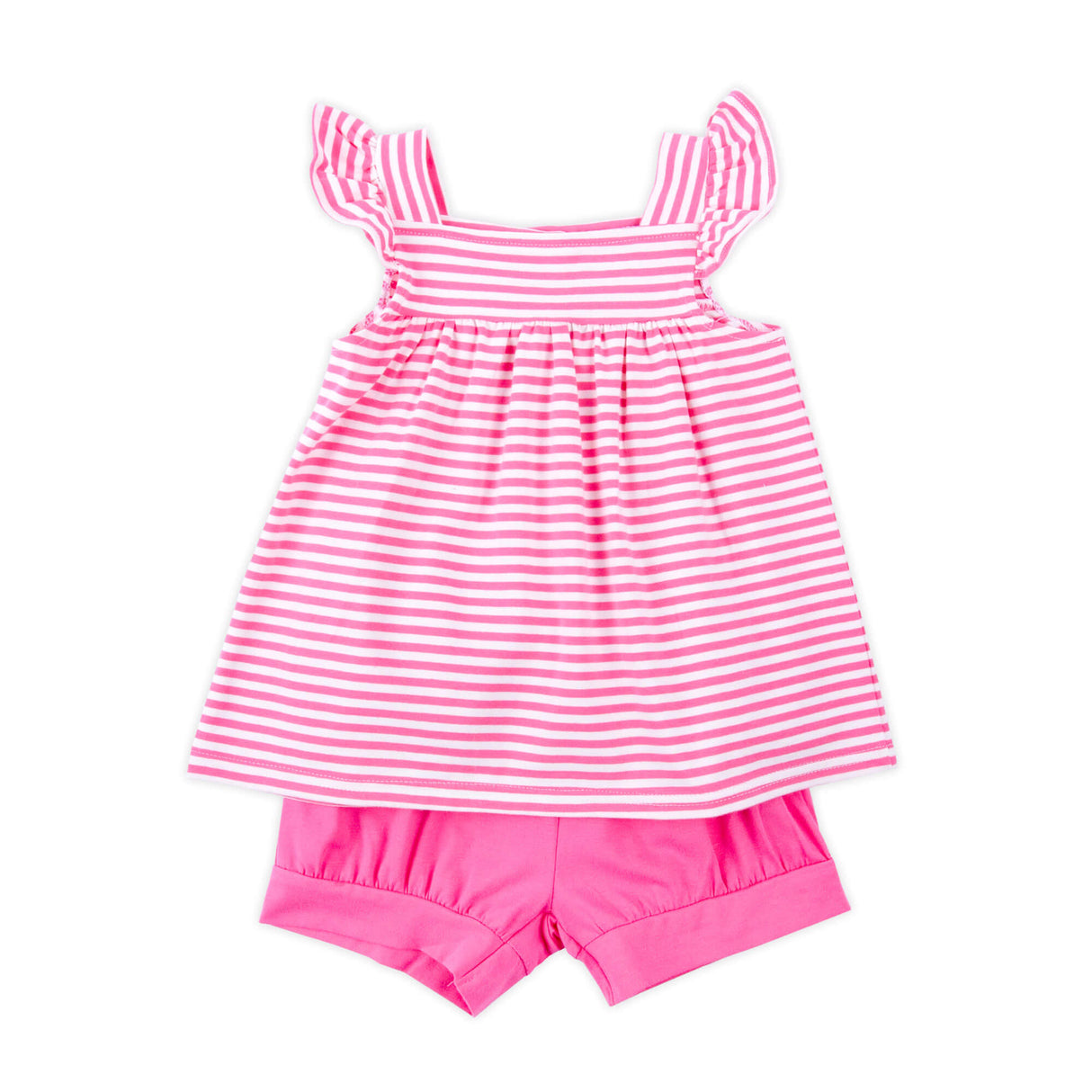 Hot Pink Stripe Amy Short Set