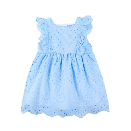 Light Blue Eyelet Dress