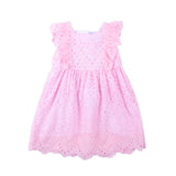 Pink Eyelet Dress