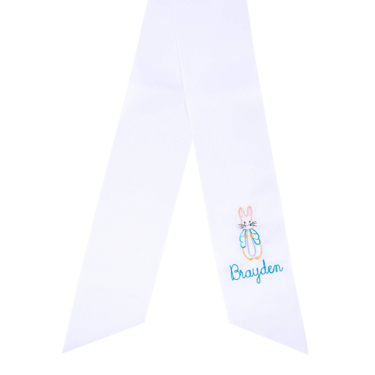 Easter Basket Monogram Ribbon