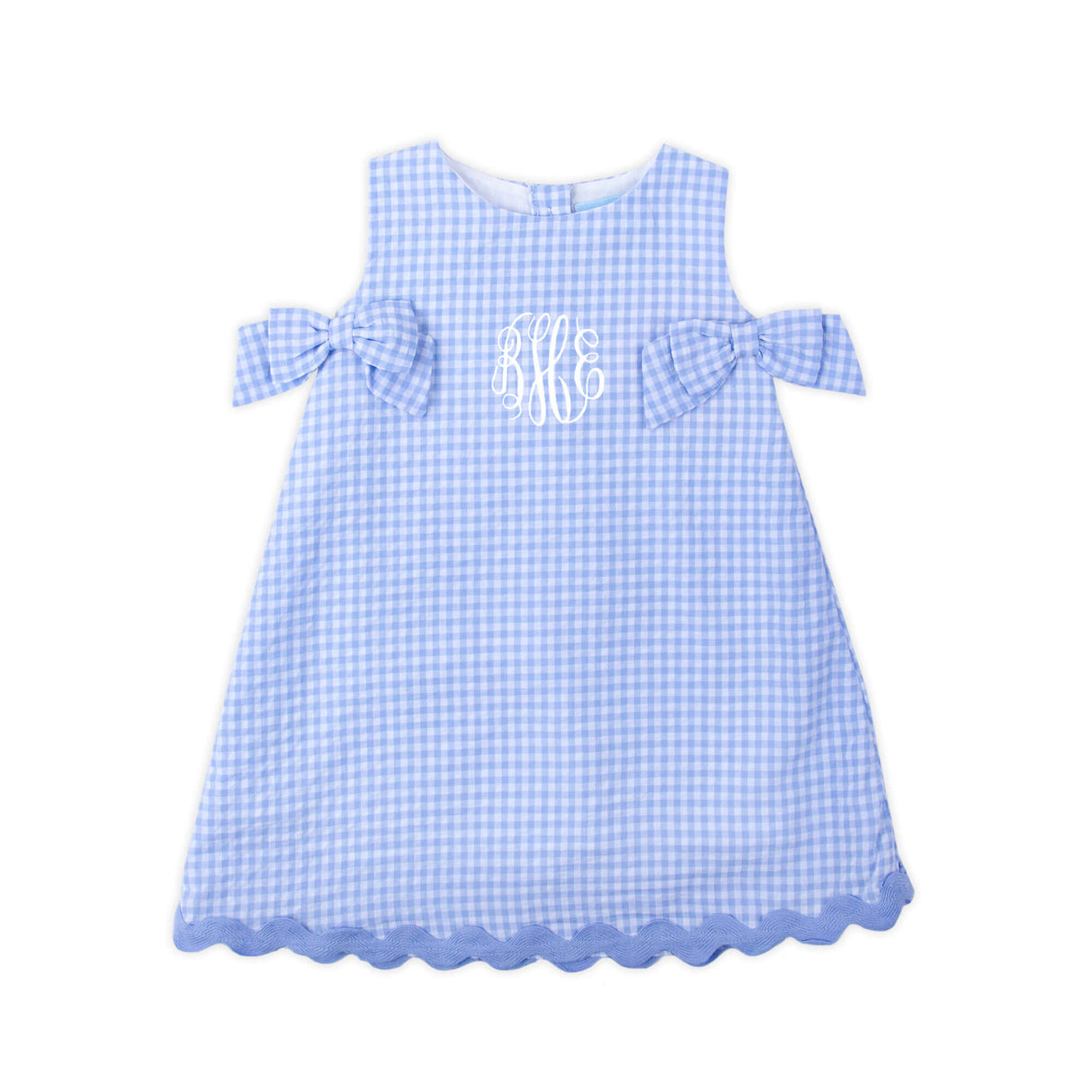 Light Blue Gingham Eleanor Dress