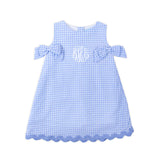 Light Blue Gingham Eleanor Dress