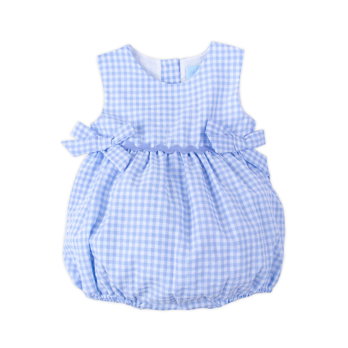 Light Blue Gingham Eleanor Bubble