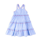 Light Blue Gingham Bria Dress