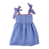 American Spirit Blue Gingham Aurora Dress