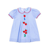 123 Blue Gingham Camila Dress