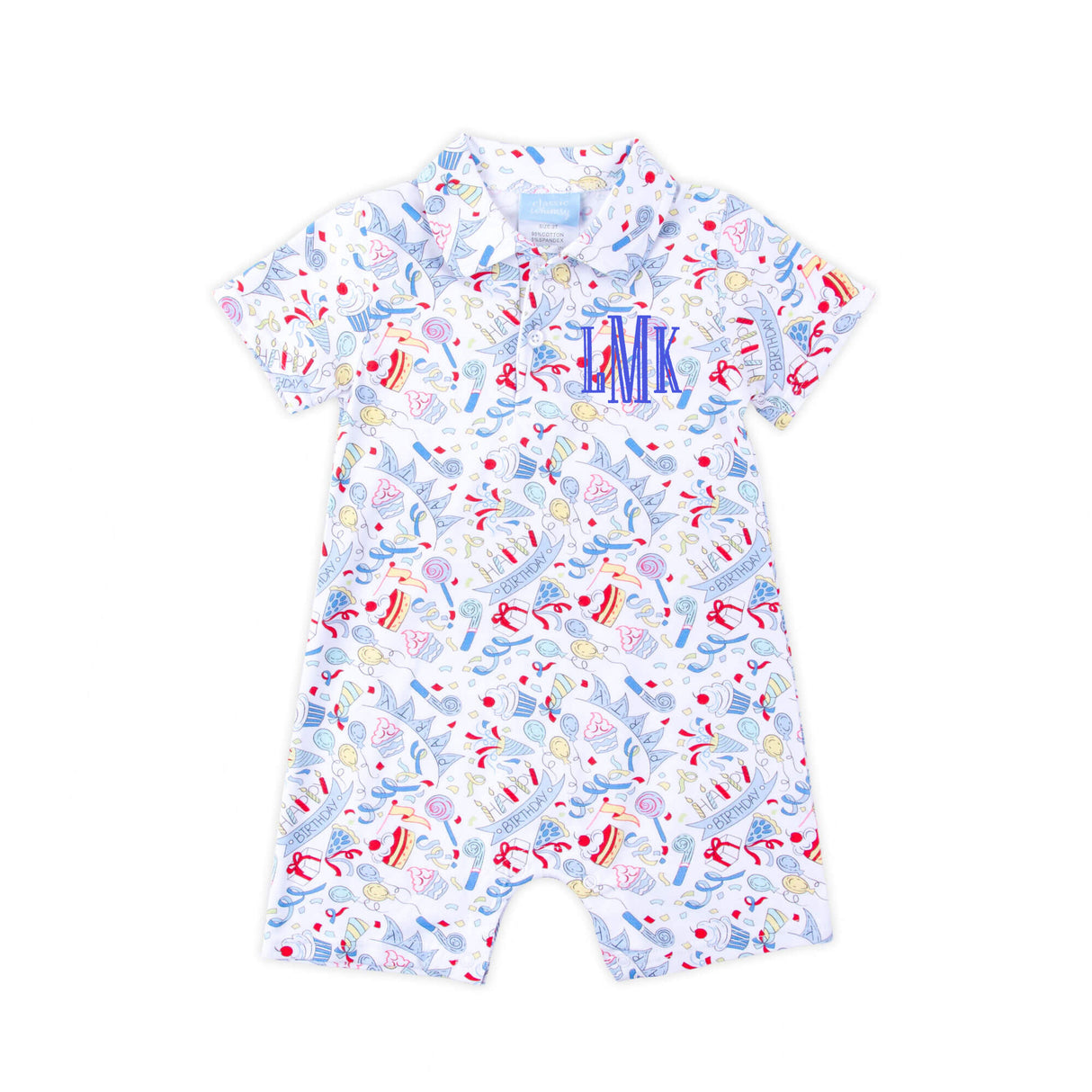 Birthday Boy Polo Romper