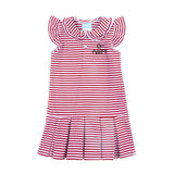 Maroon Stripe Ruth Dress