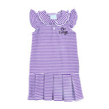 Purple Stripe Ruth Dress