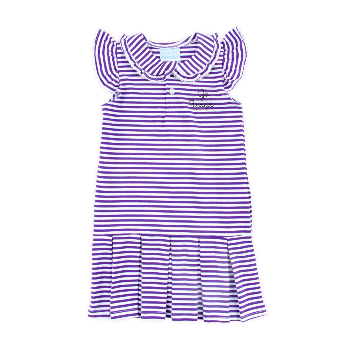 Purple Stripe Ruth Dress