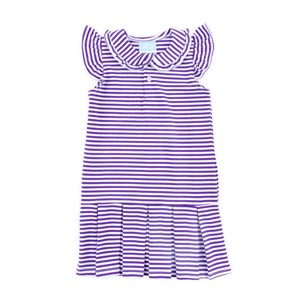 Purple Stripe Ruth Dress