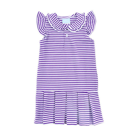 Purple Stripe Ruth Dress