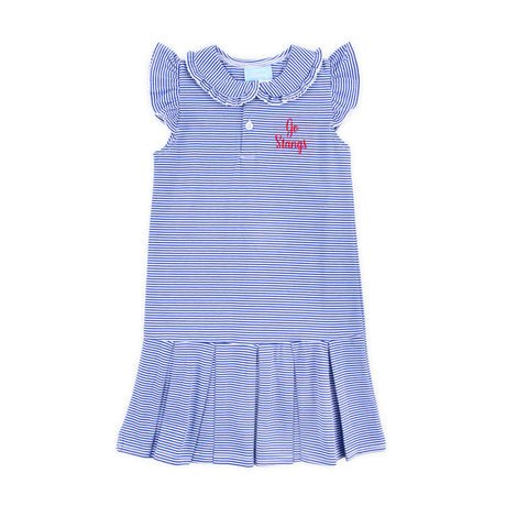 Royal Blue Stripe Ruth Dress