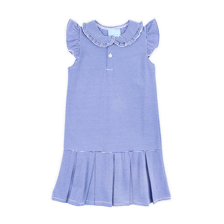 Royal Blue Stripe Ruth Dress