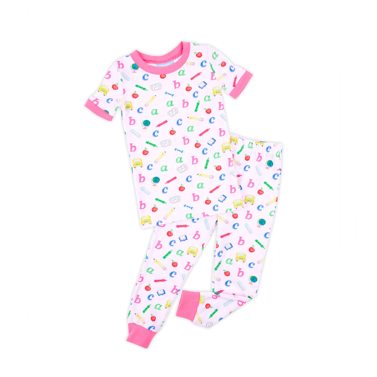 Easy as ABC Pink Pajamas
