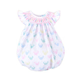 Pastel Mouse Ears Smocked Angel Sleeve Bubble