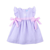 Lavender Gingham Avery Dress