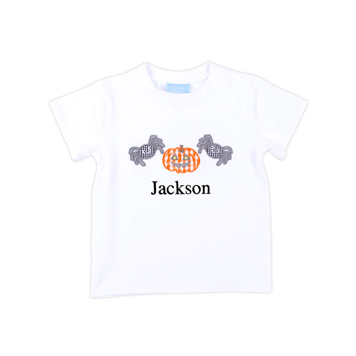 Itsy Bitsy Spider White Short Sleeve Shirt