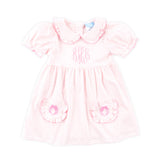 Cute as a Pumpkin Pink Stripe Caroline Dress