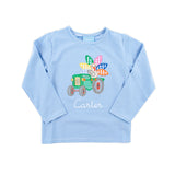 Turkey Tractor Light Blue Stripe Long Sleeve Shirt