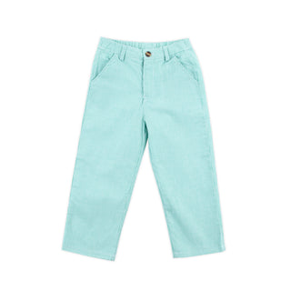 MINT GREEN GINGHAM STANDARD PANTS