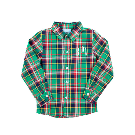 Hampton Plaid Button Down Shirt
