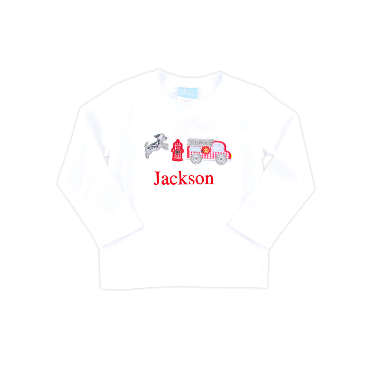 Firefighter White Long Sleeve Shirt