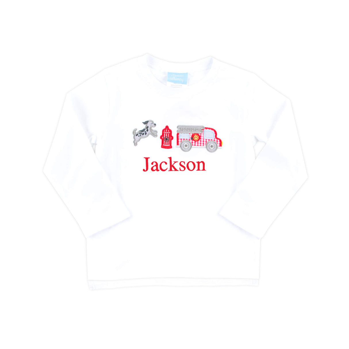 Firefighter White Long Sleeve Shirt
