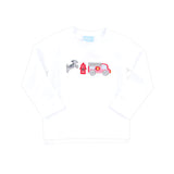 Firefighter White Long Sleeve Shirt