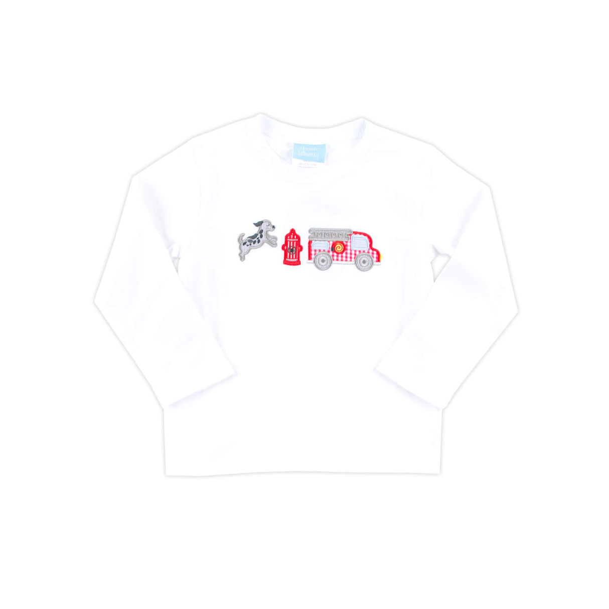 Firefighter White Long Sleeve Shirt