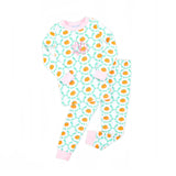 Pumpkin Splendor Pink Rib Pajamas